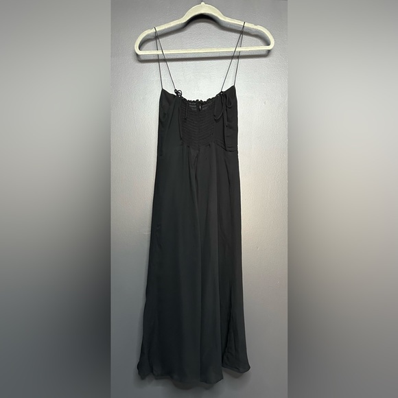 NEW Reformation Juliette Dress Black 0 - Picture 10 of 10